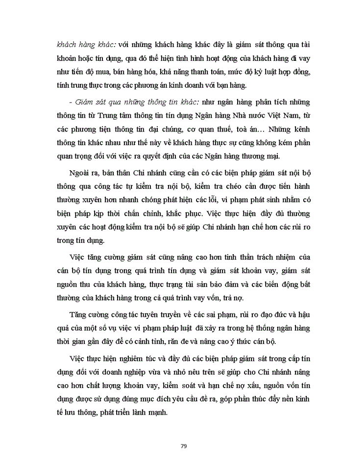 image for page Nâng cao chất lượng tín dụng đối với doanh nghiệp vừa và nhỏ tại chi nhánh ngân hàng nông nghiệp và phát triển nông thôn tiền hải