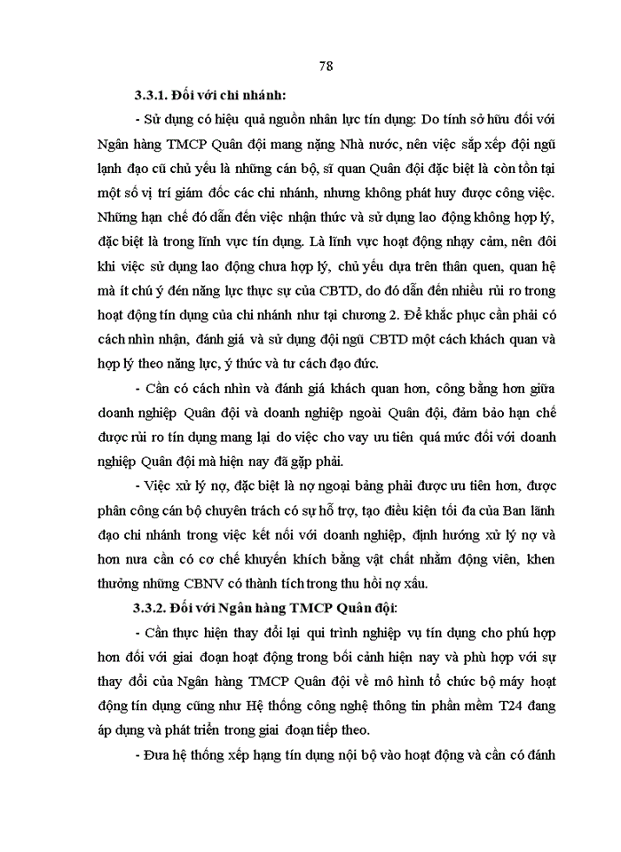 image for page Nâng cao chất lượng tín dụng tại Chi nhánh Ngân hàng TMCP Quân đội - Hải Phòng