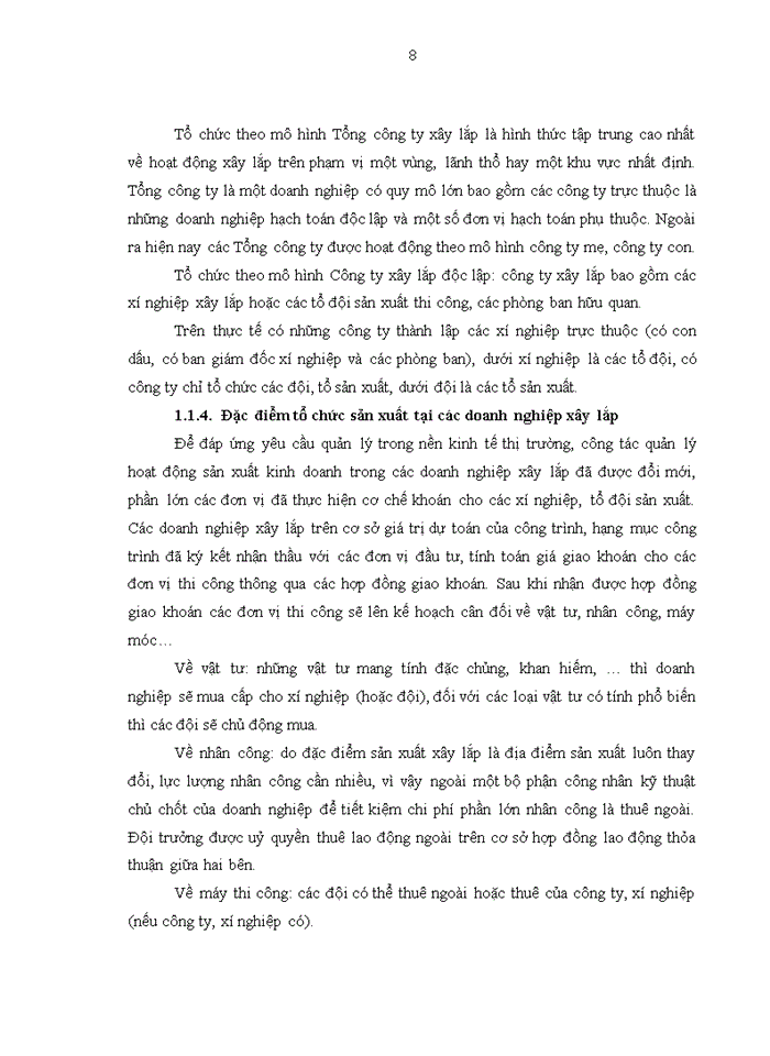 image for page Hoàn thiện kế toán chi phí, doanh thu và kết quả kinh doanh tại các công ty cổ phần xây lắp đã niêm yết thuộc Tổng Công ty cổ phần Xuất nhập khẩu Xây dựng Việt Nam – Vinaconex