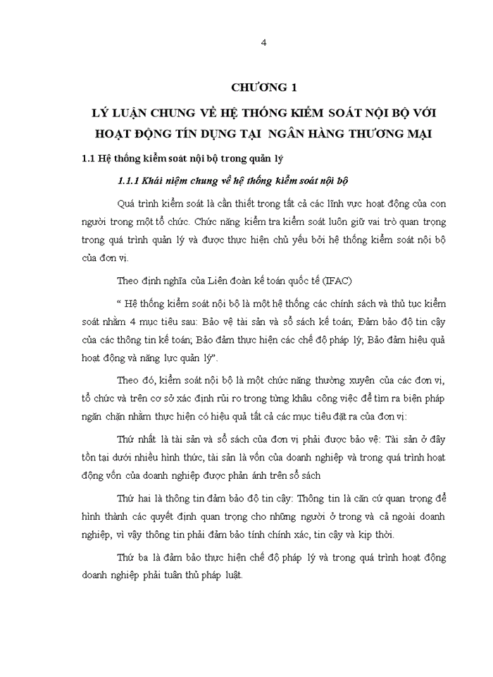 image for page Hoàn thiện hệ thống kiểm soát nội bộ với hoạt động tín dụng tại ngân hàng thương mại cổ phần Đông Nam Á