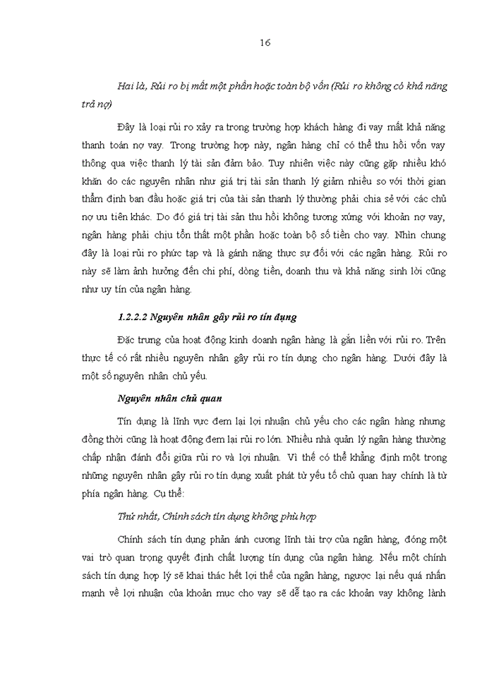 image for page Hoàn thiện hệ thống kiểm soát nội bộ với hoạt động tín dụng tại ngân hàng thương mại cổ phần Đông Nam Á