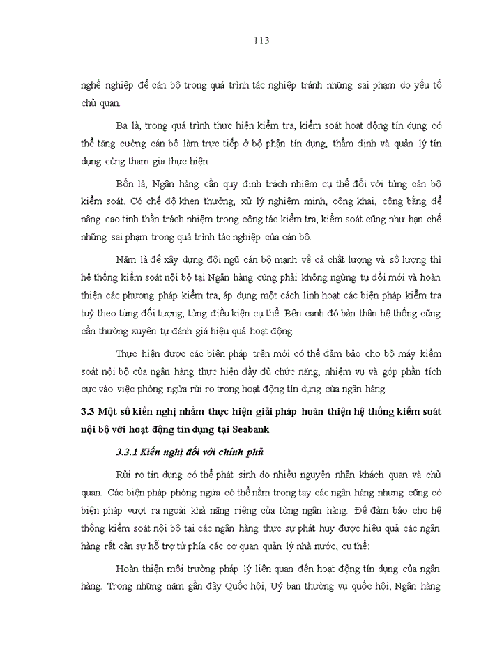 image for page Hoàn thiện hệ thống kiểm soát nội bộ với hoạt động tín dụng tại ngân hàng thương mại cổ phần Đông Nam Á