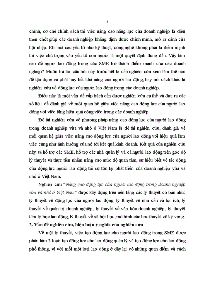 image for page Nâng cao động lực của người lao động trong doanh nghiệp vừa và nhỏ ở Việt Nam