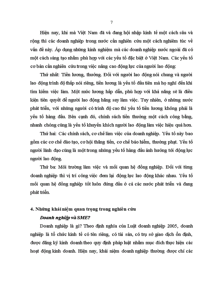 image for page Nâng cao động lực của người lao động trong doanh nghiệp vừa và nhỏ ở Việt Nam