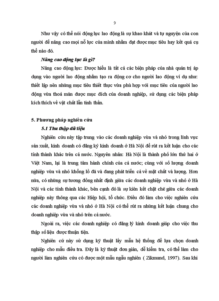 image for page Nâng cao động lực của người lao động trong doanh nghiệp vừa và nhỏ ở Việt Nam