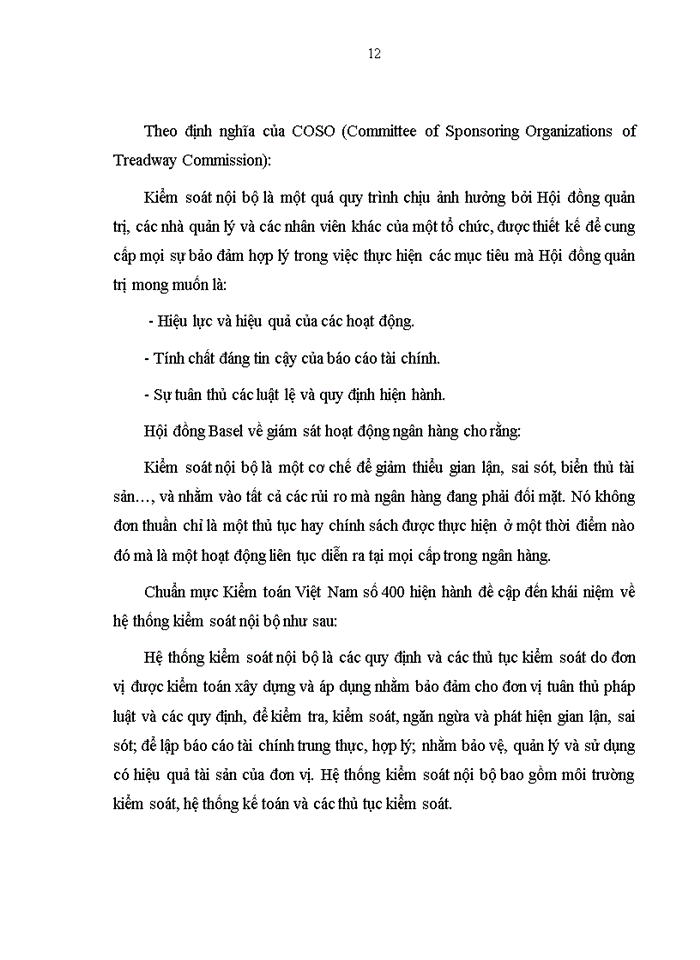 image for page Hoàn thiện hệ thống kiểm soát nội bộ với việc tăng cường kiểm soát rủi ro thanh toán tại Ngân hàng Đầu tư và Phát triển Việt Nam