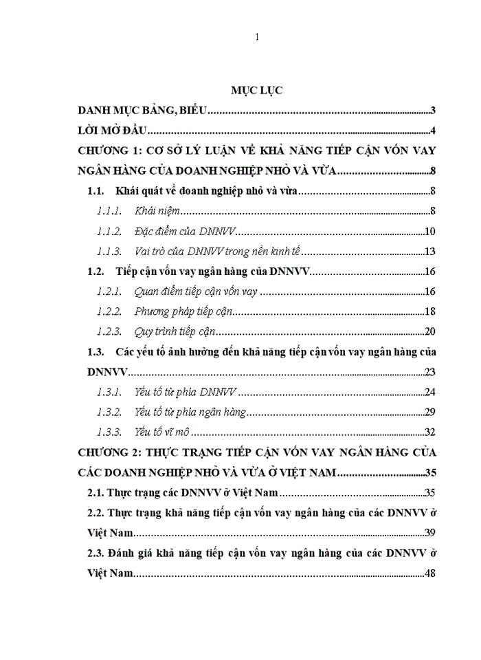 image for page Nâng cao khả năng tiếp cận vốn vay ngân hàng của DNNVV ở Việt Nam