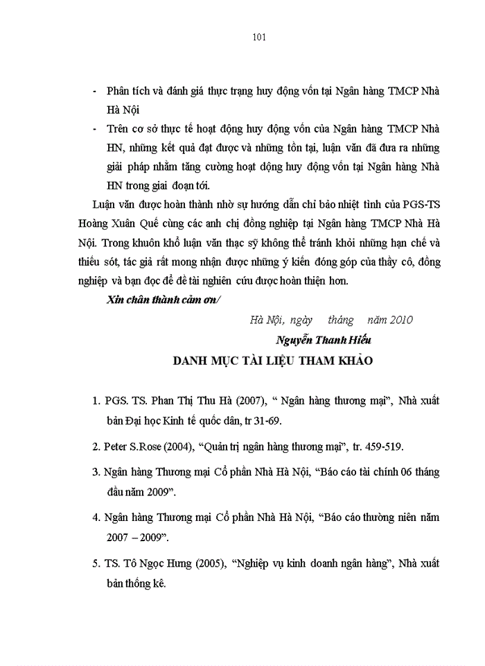 image for page Tăng cường huy động vốn tại Ngân hàng TMCP Nhà Hà Nội