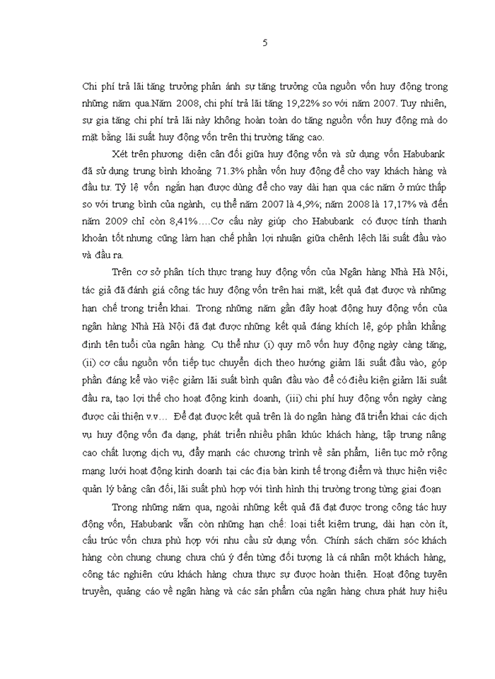 image for page Tăng cường huy động vốn tại Ngân hàng TMCP Nhà Hà Nội