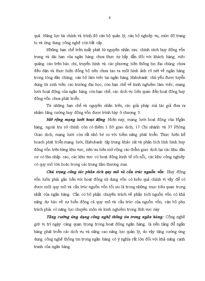 image for page Tăng cường huy động vốn tại Ngân hàng TMCP Nhà Hà Nội