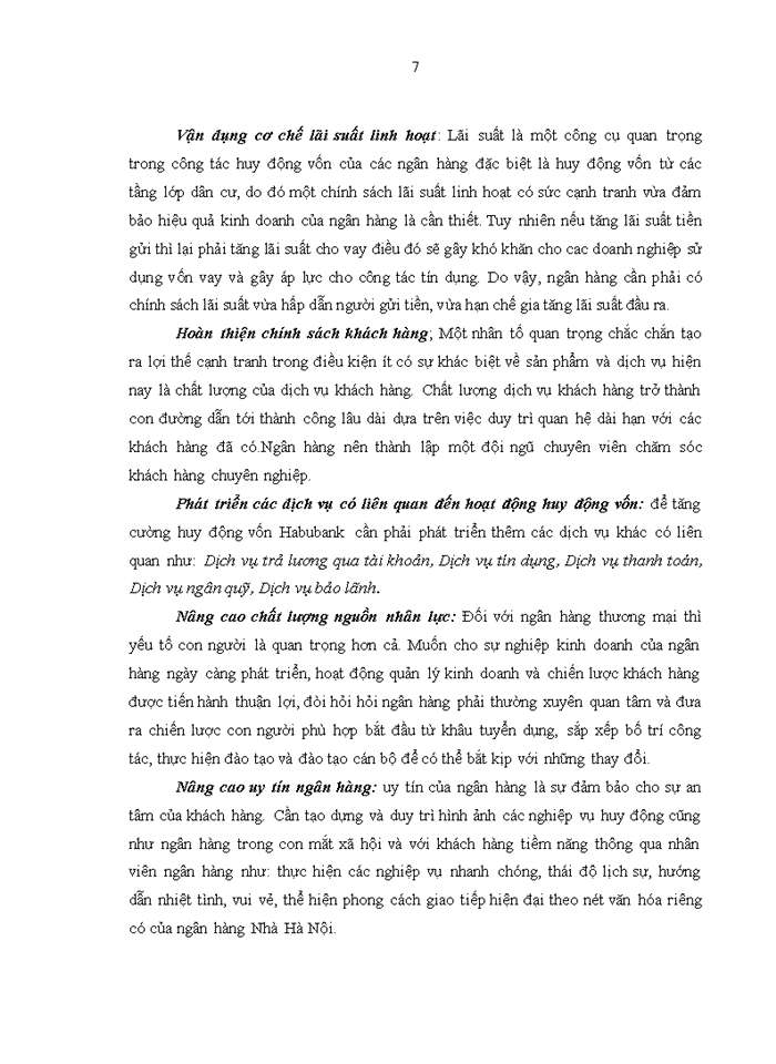 image for page Tăng cường huy động vốn tại Ngân hàng TMCP Nhà Hà Nội