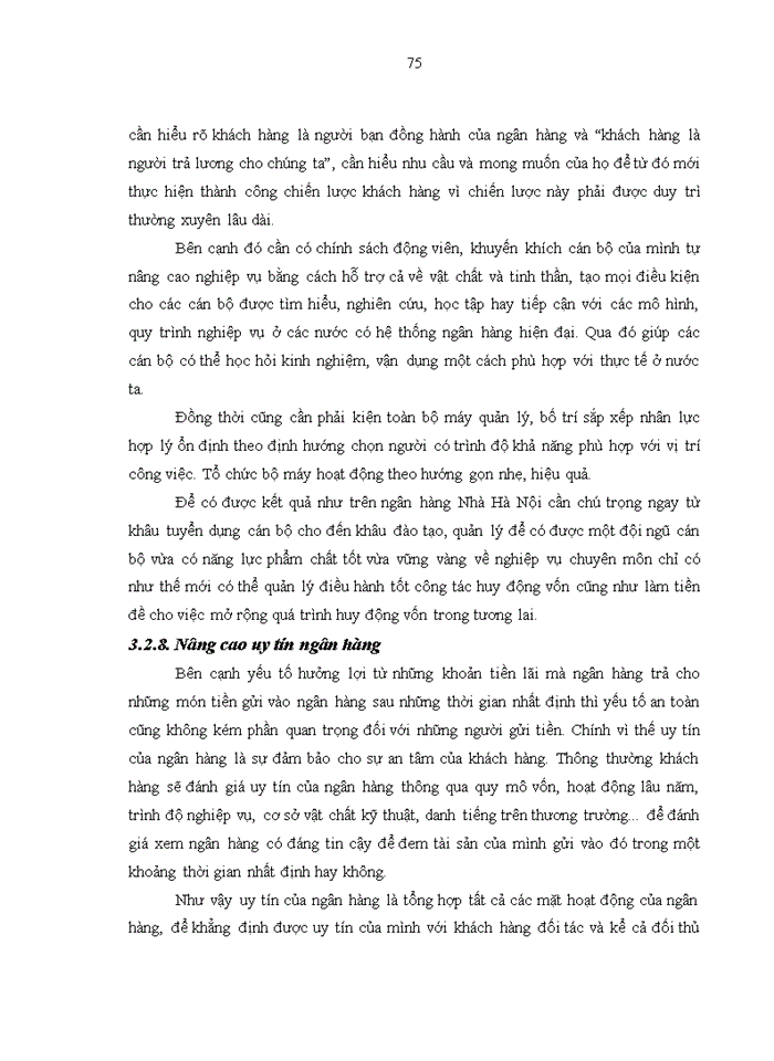 image for page Tăng cường huy động vốn tại Ngân hàng TMCP Nhà Hà Nội