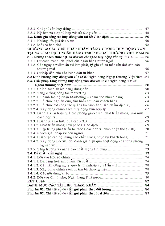image for page Tăng cường huy động vốn tại Sở giao dịch Ngân hàng Thương mại cổ phần Ngoại thương Việt Nam