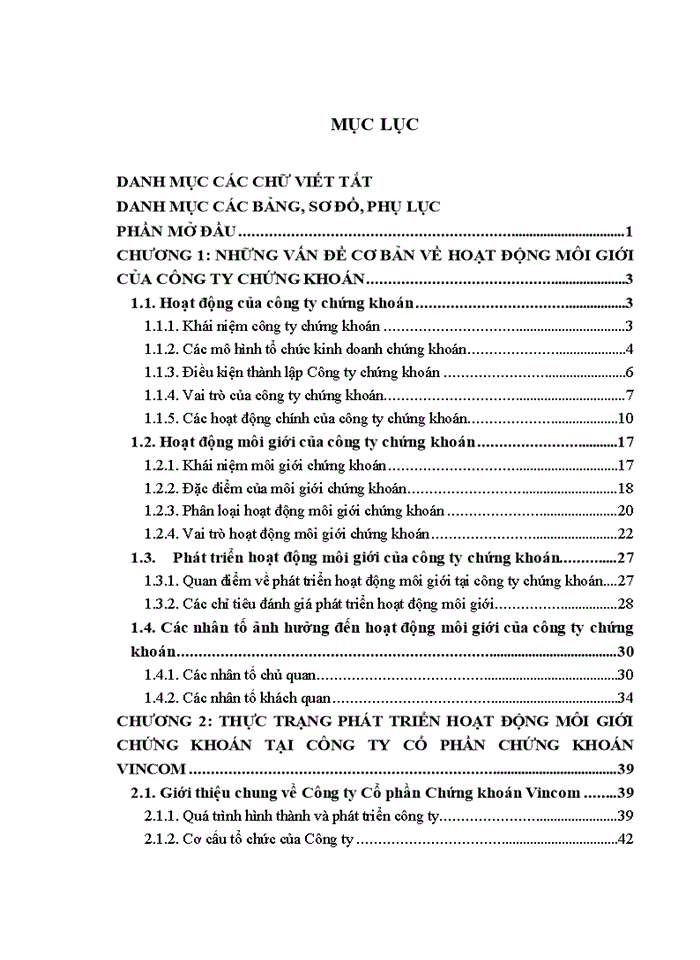 image for page Phát triển hoạt động môi giới chứng khoán tại Công ty Cổ phần Chứng khoán Vincom