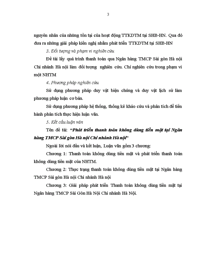 image for page Phát triển thanh toán không dùng tiền mặt tại Ngân hàng TMCP Sài gòn Hà nội Chi nhánh Hà nội