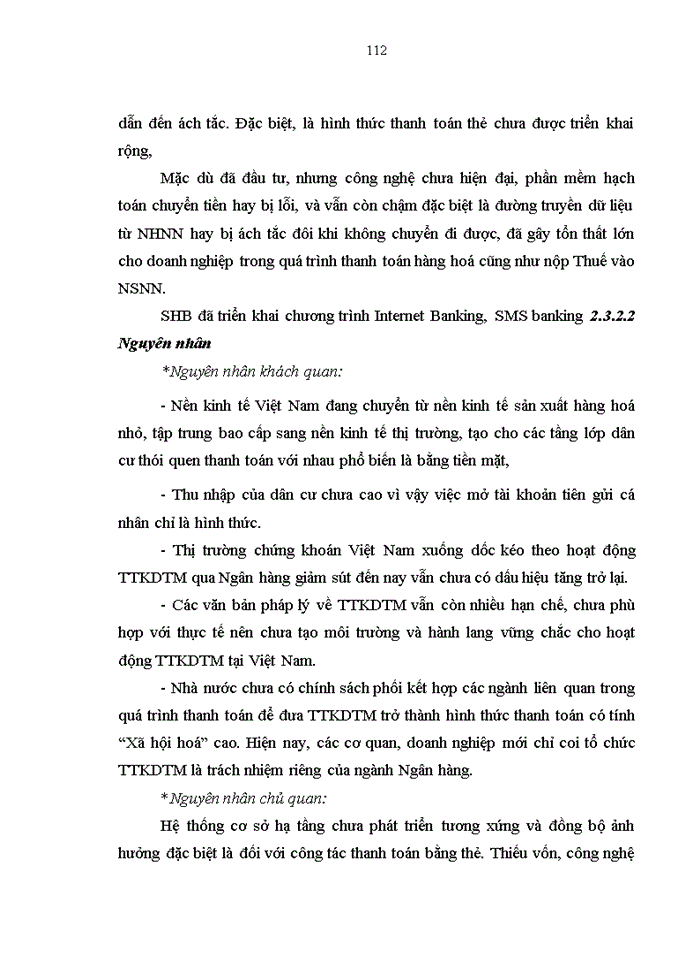 image for page Phát triển thanh toán không dùng tiền mặt tại Ngân hàng TMCP Sài gòn Hà nội Chi nhánh Hà nội