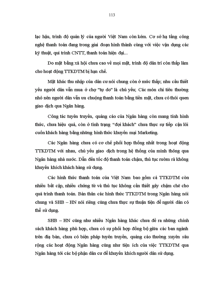 image for page Phát triển thanh toán không dùng tiền mặt tại Ngân hàng TMCP Sài gòn Hà nội Chi nhánh Hà nội