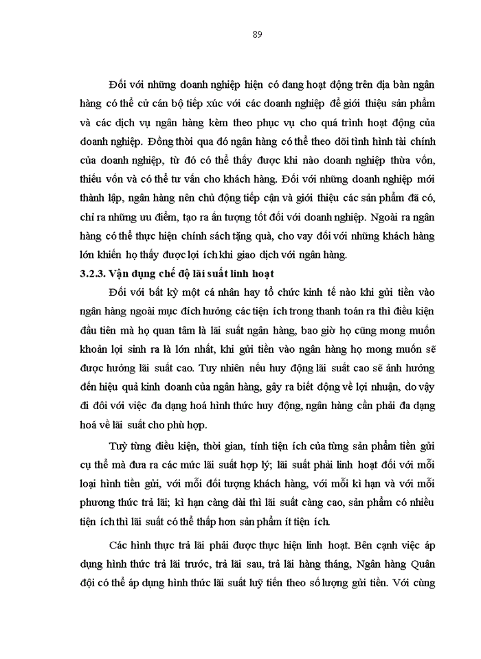 image for page Nâng cao hiệu quả huy động vốn tại Ngân hàng thương mại cổ phần Quân Đội