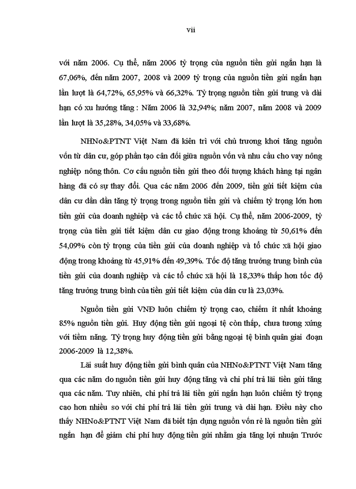 image for page Nâng cao hiệu quả huy động tiền gửi tại ngân hàng nông nghiệp và phát triển nông thôn việt nam