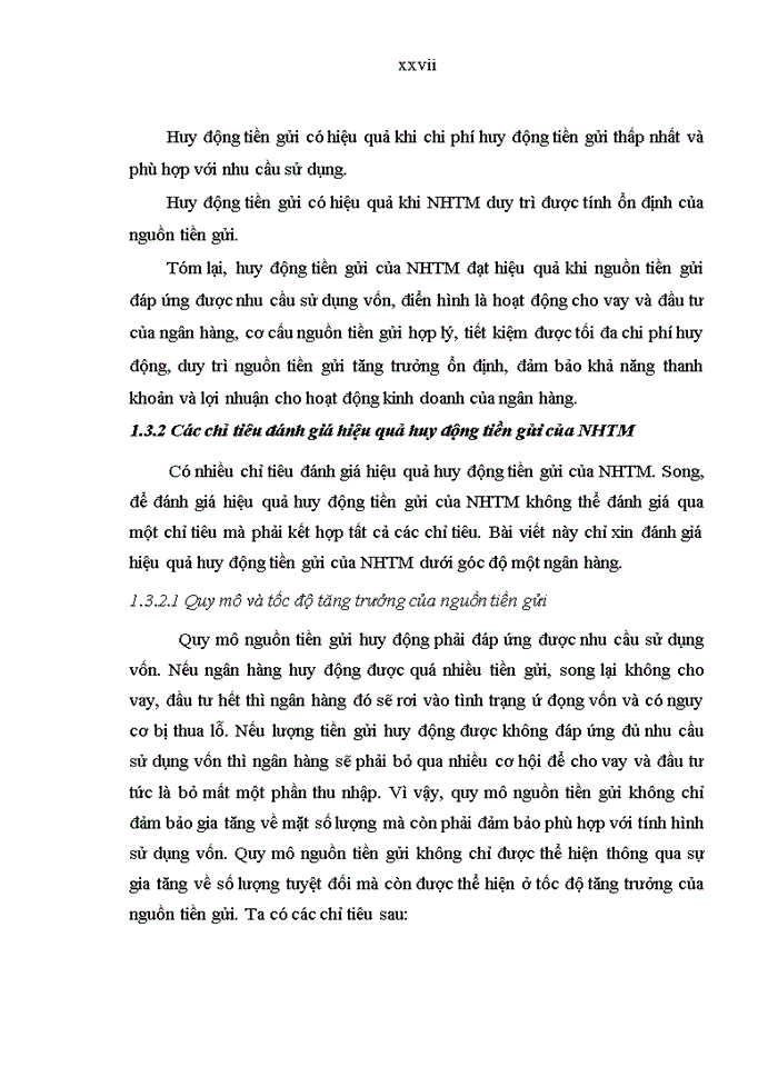 image for page Nâng cao hiệu quả huy động tiền gửi tại ngân hàng nông nghiệp và phát triển nông thôn việt nam