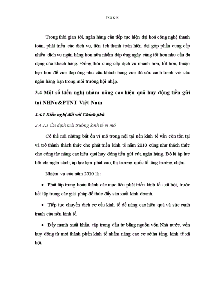 image for page Nâng cao hiệu quả huy động tiền gửi tại ngân hàng nông nghiệp và phát triển nông thôn việt nam