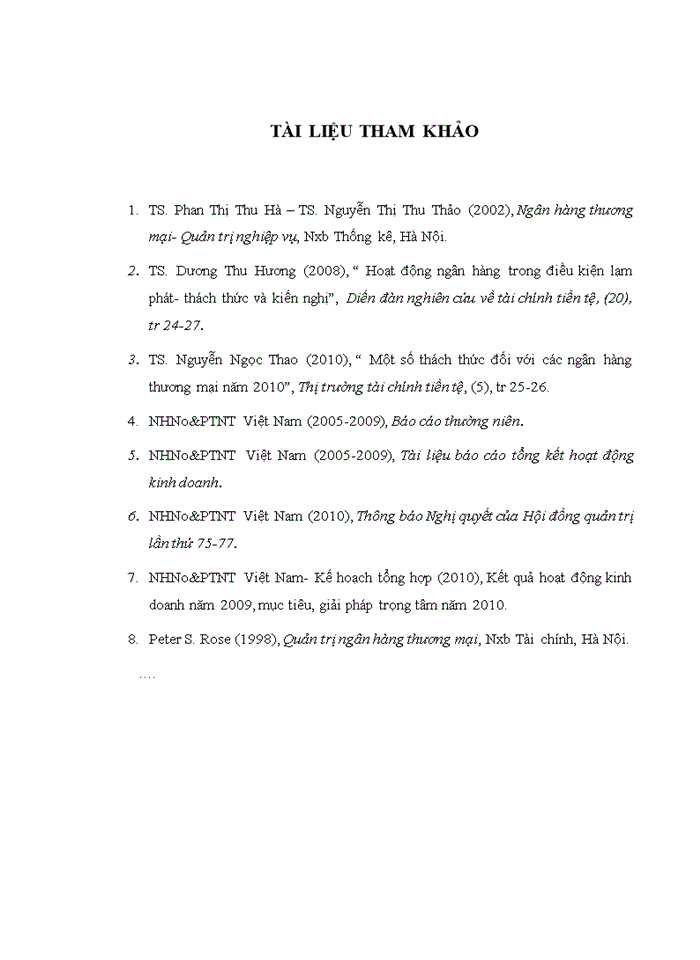 image for page Nâng cao hiệu quả huy động tiền gửi tại ngân hàng nông nghiệp và phát triển nông thôn việt nam