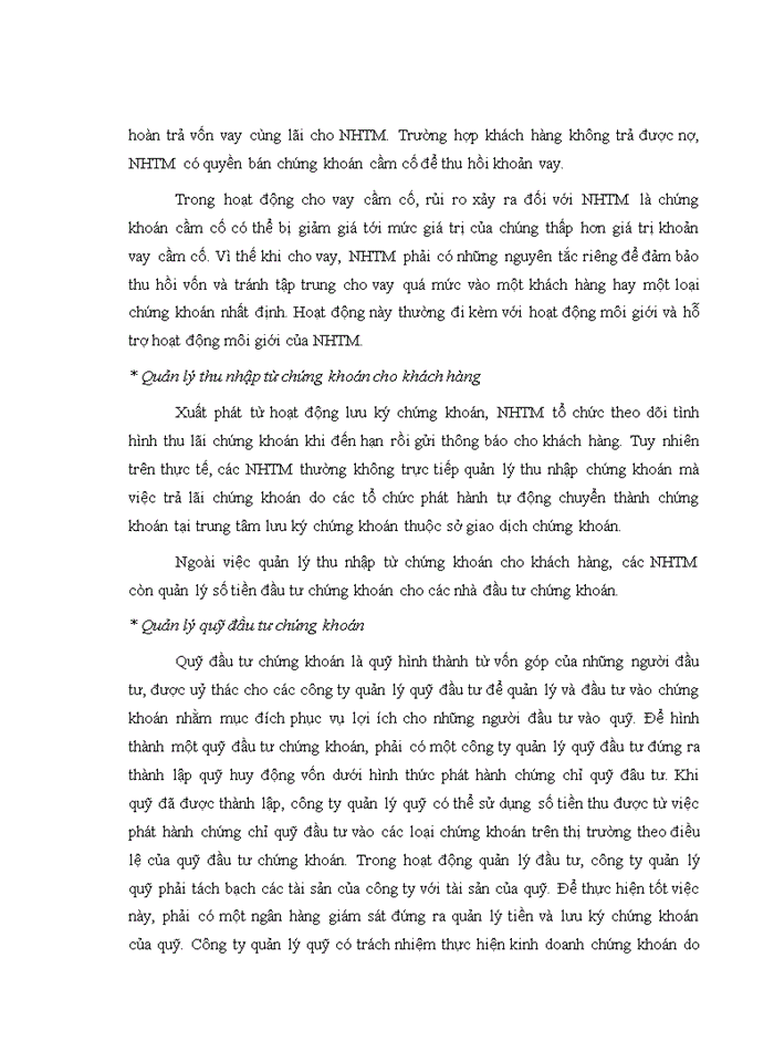image for page Tăng cường hoạt động đầu tư của ngân hàng công thương Việt Nam trên thị trường chứng khoán