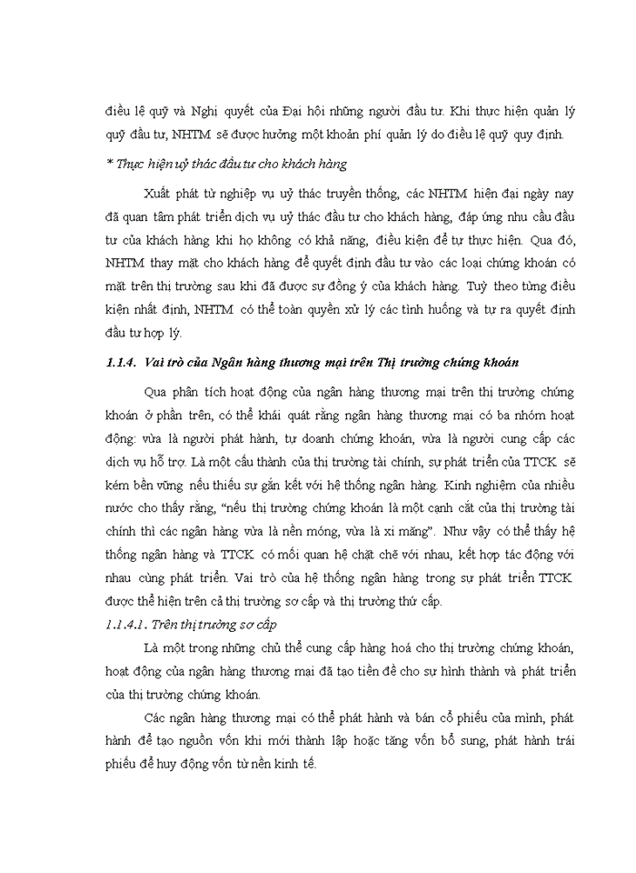image for page Tăng cường hoạt động đầu tư của ngân hàng công thương Việt Nam trên thị trường chứng khoán