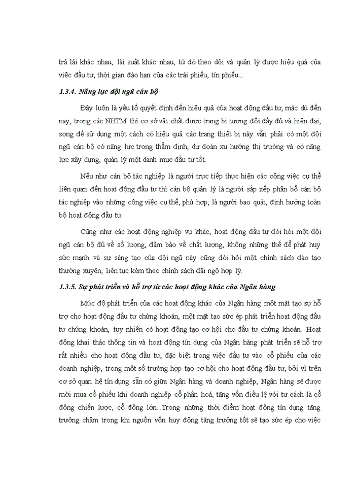 image for page Tăng cường hoạt động đầu tư của ngân hàng công thương Việt Nam trên thị trường chứng khoán