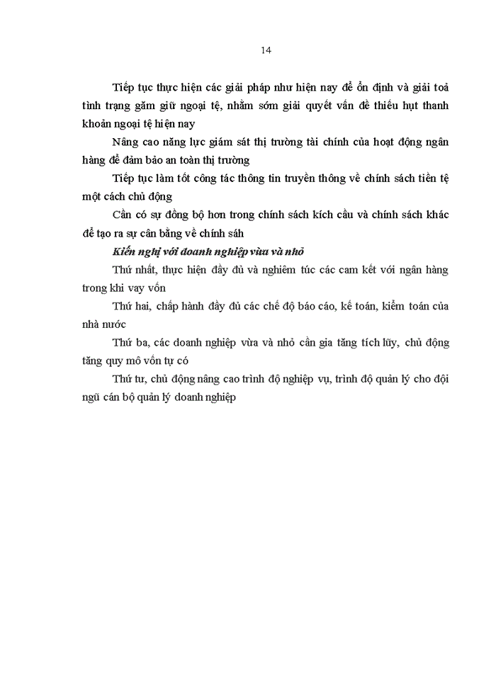image for page Nâng cao chất lượng tín dụng đối với doanh nghiệp vừa và nhỏ tại Ngân hàng thương mại cổ phần Ngoại thương Việt Nam - Chi Nhánh Vĩnh Phúc