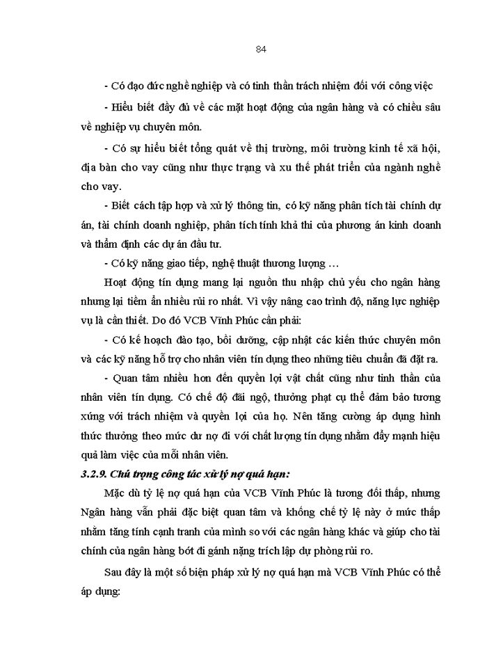 image for page Nâng cao chất lượng tín dụng đối với doanh nghiệp vừa và nhỏ tại Ngân hàng thương mại cổ phần Ngoại thương Việt Nam - Chi Nhánh Vĩnh Phúc