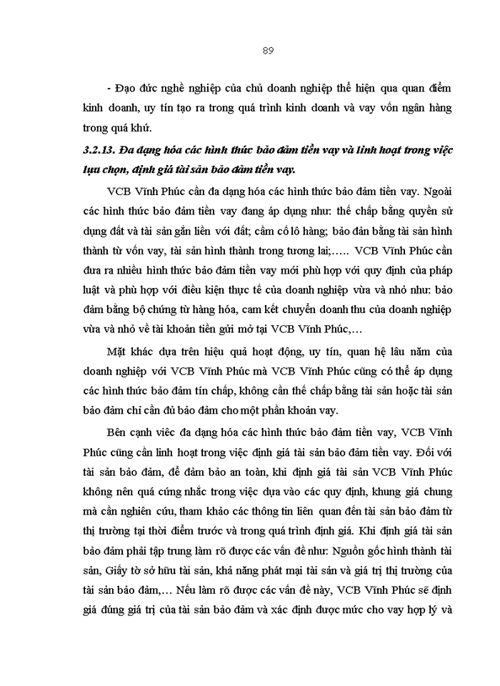 image for page Nâng cao chất lượng tín dụng đối với doanh nghiệp vừa và nhỏ tại Ngân hàng thương mại cổ phần Ngoại thương Việt Nam - Chi Nhánh Vĩnh Phúc