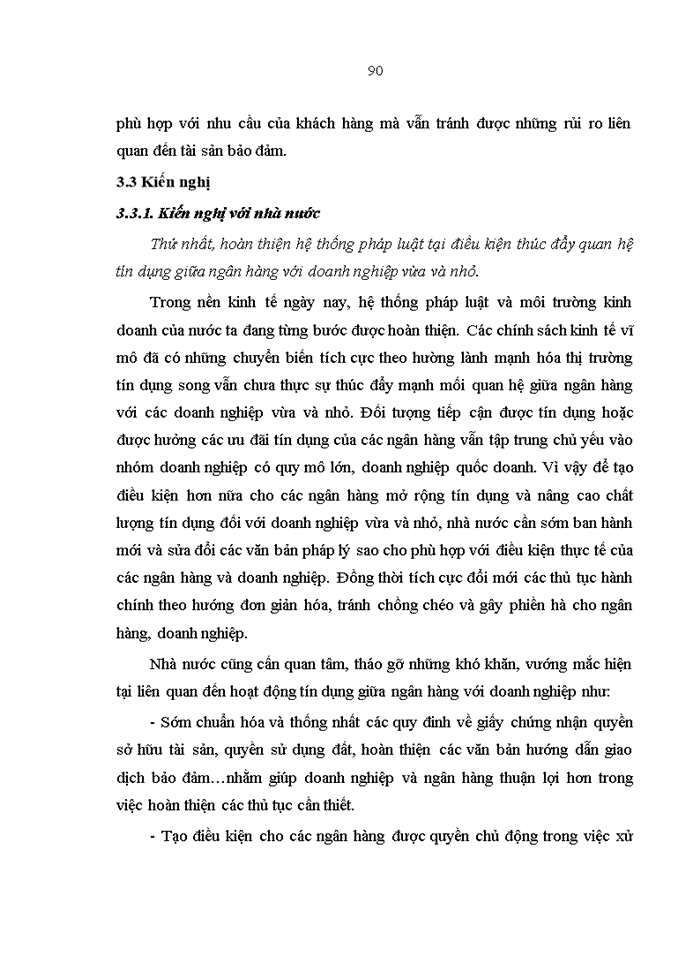 image for page Nâng cao chất lượng tín dụng đối với doanh nghiệp vừa và nhỏ tại Ngân hàng thương mại cổ phần Ngoại thương Việt Nam - Chi Nhánh Vĩnh Phúc