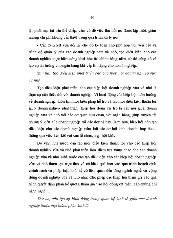 image for page Nâng cao chất lượng tín dụng đối với doanh nghiệp vừa và nhỏ tại Ngân hàng thương mại cổ phần Ngoại thương Việt Nam - Chi Nhánh Vĩnh Phúc