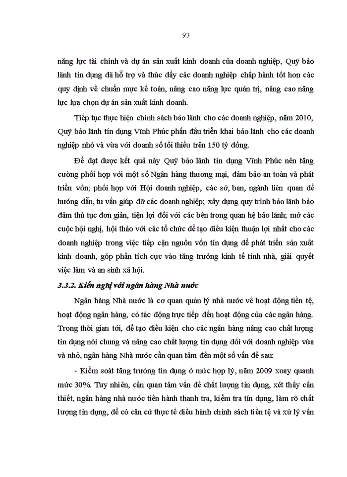 image for page Nâng cao chất lượng tín dụng đối với doanh nghiệp vừa và nhỏ tại Ngân hàng thương mại cổ phần Ngoại thương Việt Nam - Chi Nhánh Vĩnh Phúc