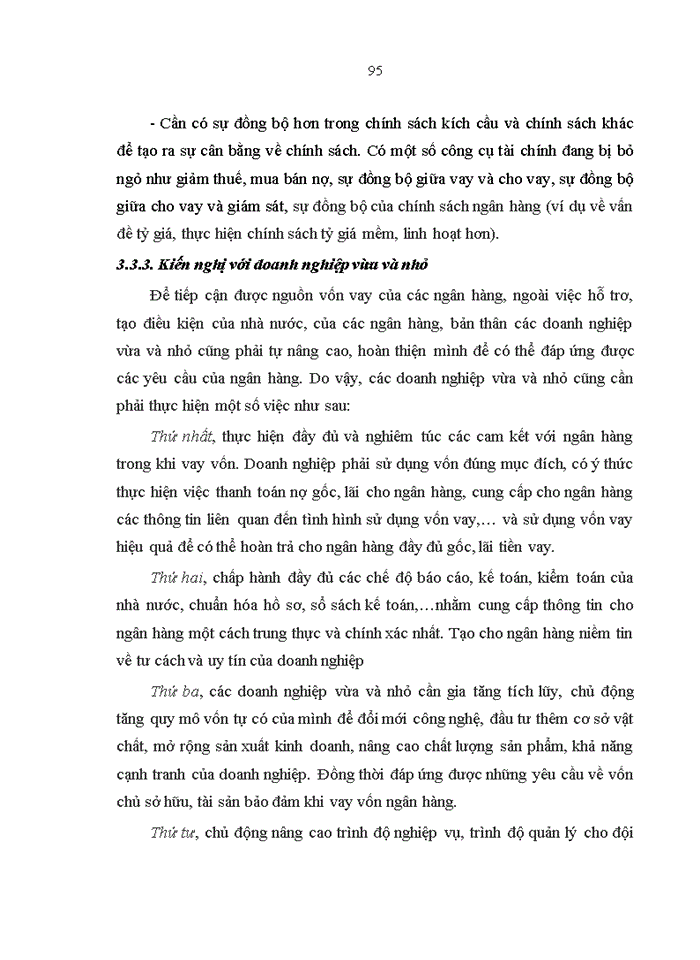 image for page Nâng cao chất lượng tín dụng đối với doanh nghiệp vừa và nhỏ tại Ngân hàng thương mại cổ phần Ngoại thương Việt Nam - Chi Nhánh Vĩnh Phúc
