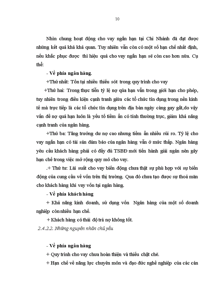 image for page Nâng cao hiệu quả hoạt động tín dụng ngắn hạn tại Ngân hàng thương mại cổ phần Việt Nam Thịnh Vượng- Chi nhánh Đông Đô”(VPBank)
