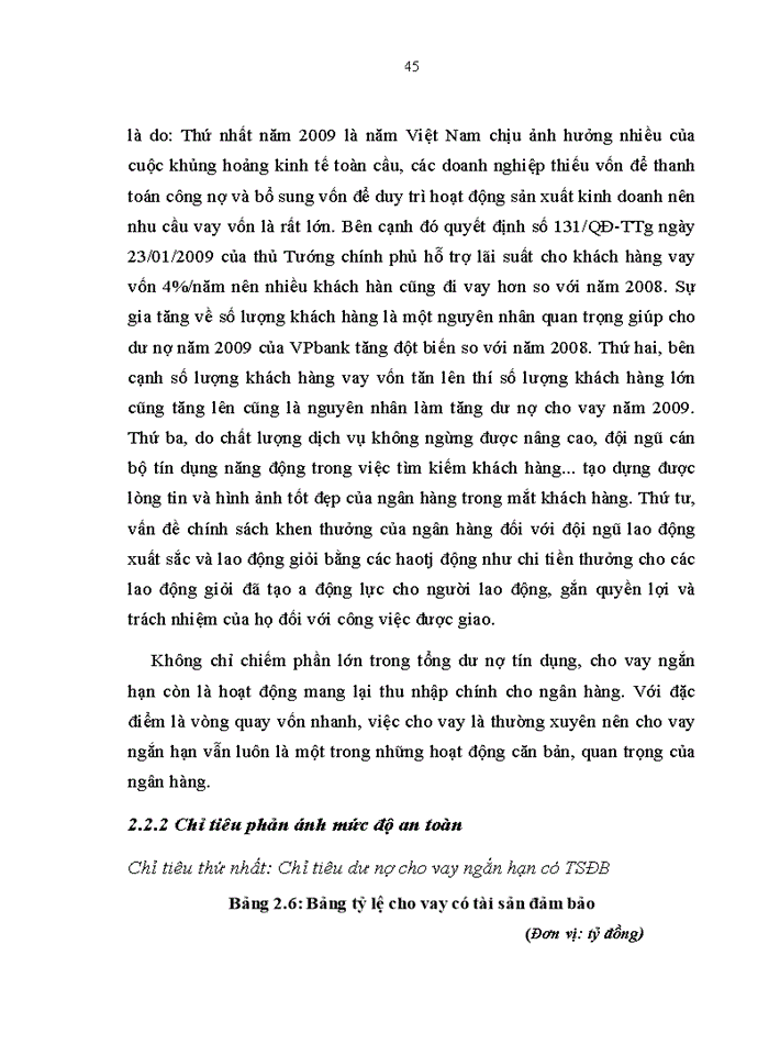 image for page Nâng cao hiệu quả hoạt động tín dụng ngắn hạn tại Ngân hàng thương mại cổ phần Việt Nam Thịnh Vượng- Chi nhánh Đông Đô”(VPBank)