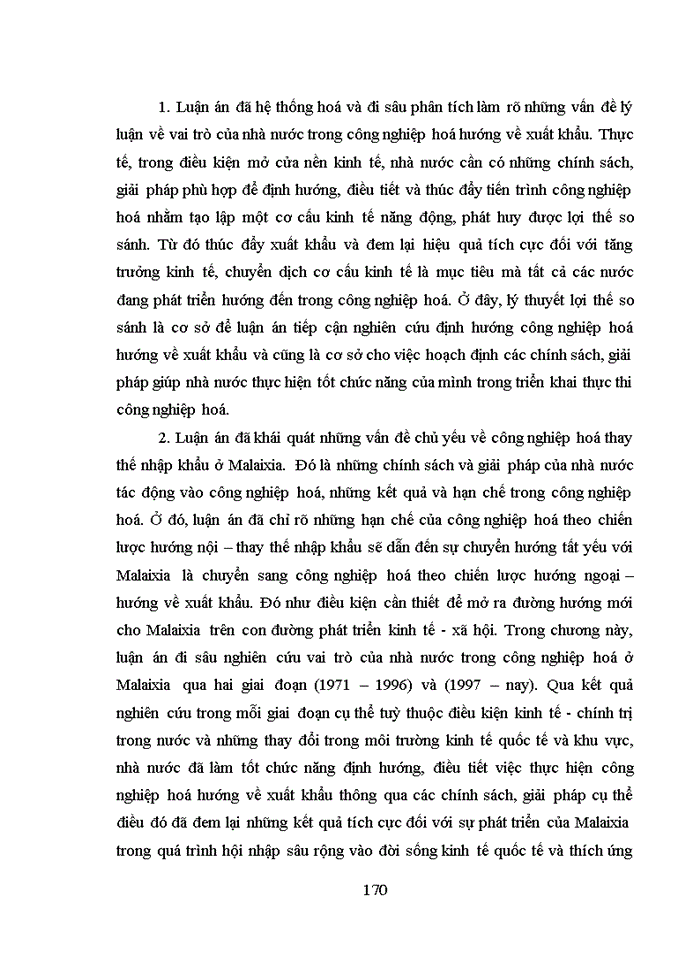 image for page Vai trò của nhà nước trong quá trình công nghiệp hoá hướng về xuất khẩu của Malaixia - kinh nghiệm và khả năng vận dụng vµo Việt Nam