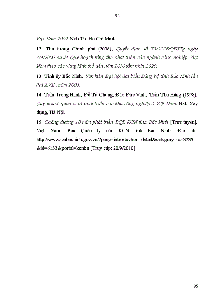 image for page Đầu tư phát triển khu công nghiệp trên địa bàn tỉnh Bắc Ninh: Thực trạng và giải pháp