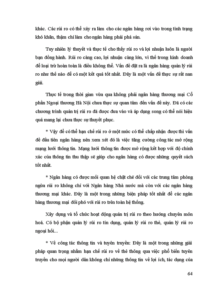 image for page Phát triển dịch vụ khách hàng cá nhân tại Ngân hàng thương mại cổ phần ngoại thương Việt Nam chi nhánh Hà Nội