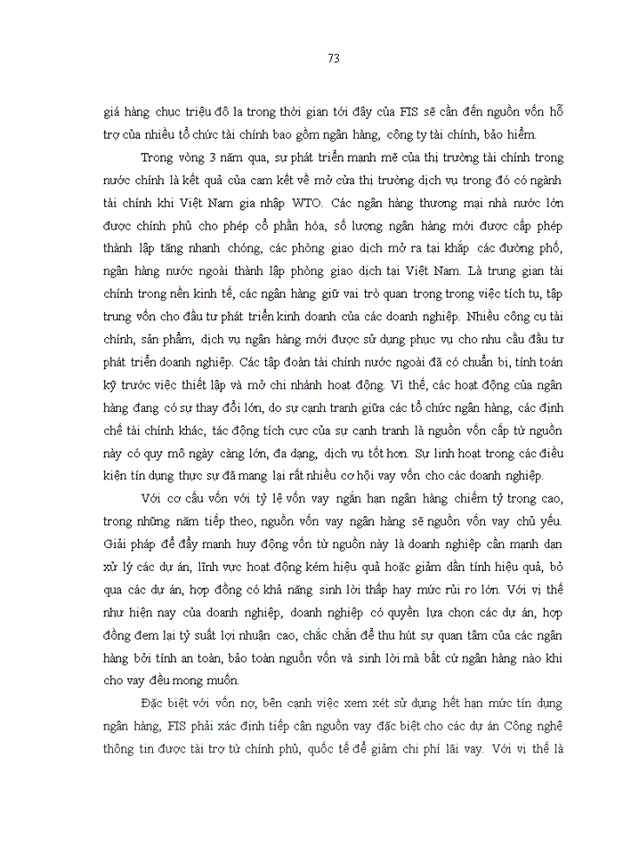 image for page Tăng cường huy động vốn tại công ty CP Hệ thống thông tin FPT