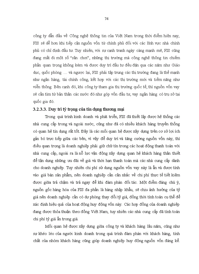 image for page Tăng cường huy động vốn tại công ty CP Hệ thống thông tin FPT