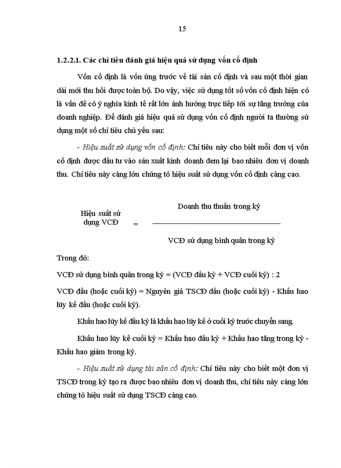 image for page Nâng cao hiệu quả sử dụng vốn sản xuất kinh doanh tại công ty cổ phần phân lân nung chảy Văn Điển