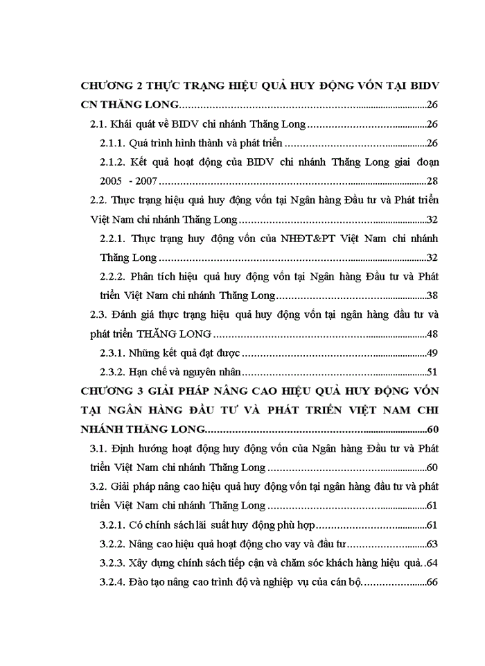 image for page Nâng cao hiệu quả huy động vốn tại Ngân hàng Đầu tư và Phát triển Việt Nam chi nhánh Thăng Long