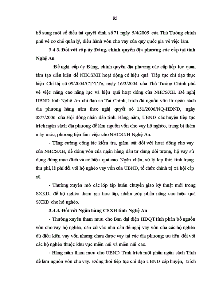 image for page Giải pháp nâng cao hiệu quả tín dụng đối với hộ nghèo tại Ngân hàng Chính sách xã hội tỉnh Nghệ An