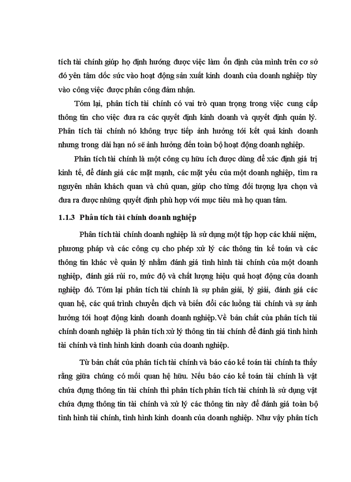 image for page Nâng cao chất lượng phân tích tài chính doanh nghiệp tại Tổng công ty cổ phần Dịch vụ kỹ thuật dầu khí