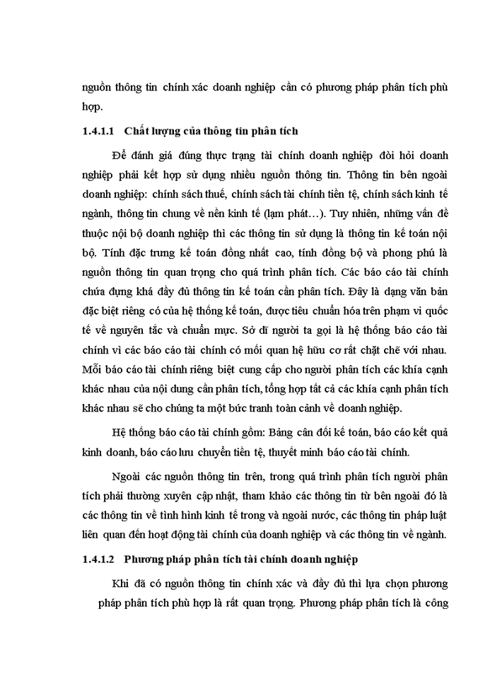 image for page Nâng cao chất lượng phân tích tài chính doanh nghiệp tại Tổng công ty cổ phần Dịch vụ kỹ thuật dầu khí