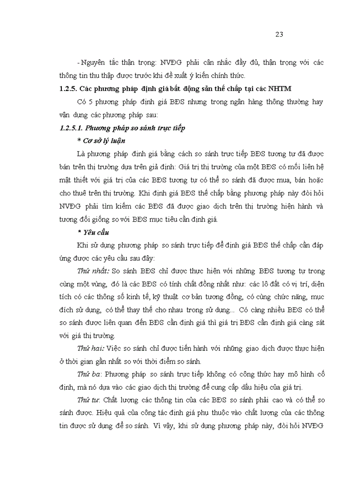 image for page Định giá bất động sản thế chấp tại ngân hàng thương mại cổ phần Á Châu