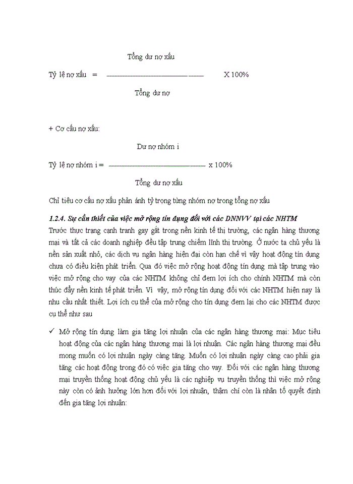 image for page Mở rộng tín dụng đối với các Doanh nghiệp nhỏ và vừa  tại Ngân hàng VPBank